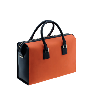 Black & Orange Handbag