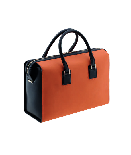 Black & Orange Handbag